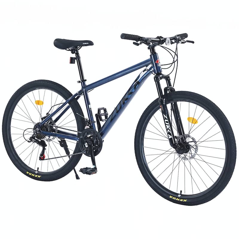 27.5 Inch Wheels 21 Speed Mountain Bike, Front Suspension