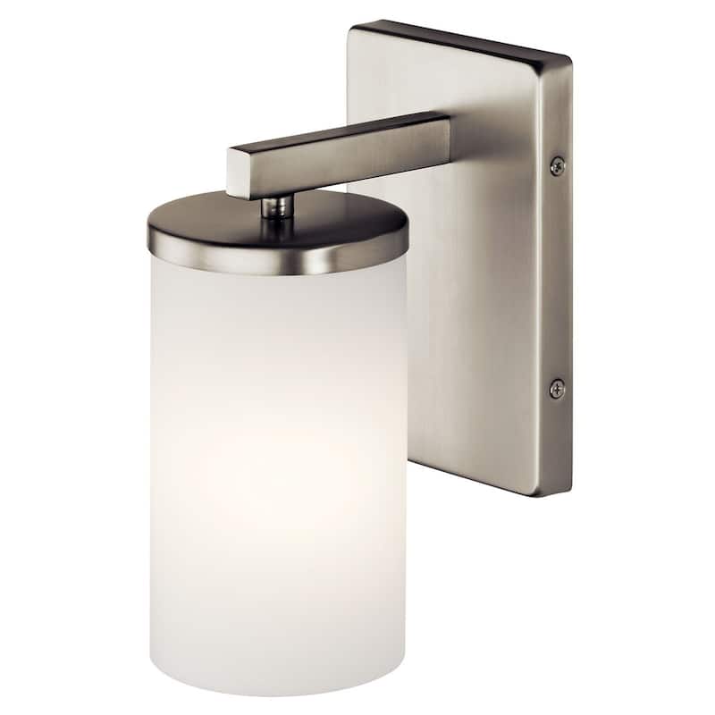 Kichler Lighting Crosby 1-light Brushed Nickel Wall Sconce