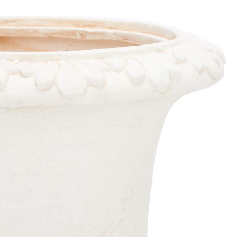 SAFAVIEH Outdoor Fatlina Planter - 14" W x 14" D x 20" H - 14"W x 14"D x 20"H
