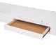 preview thumbnail 36 of 52, Wooden Full Loft Bed with U-shaped Desk,Storage Compartments and Tri-fold Mirror