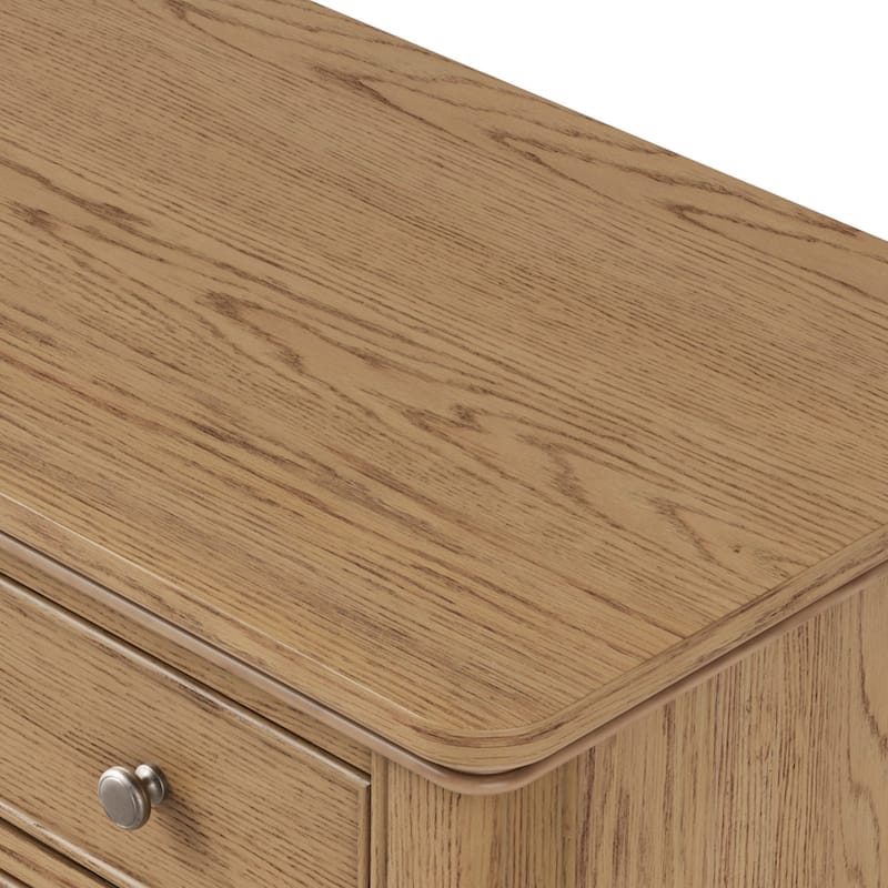 Set of 2 Mid-century Modern Nightstand with Drawers