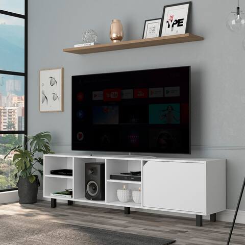 Boahaus Cary TV Stand (White)
