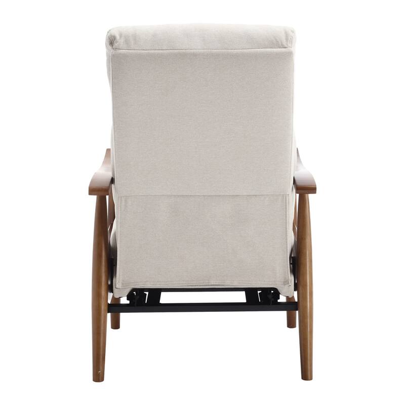 Wood Frame Armchair, Modern Accent Chair Lounge Chair for Living Room