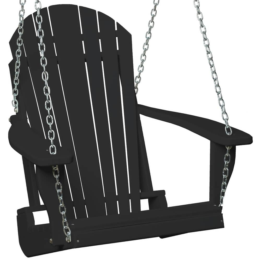 Poly Lumber Adirondack Swing Chair with Chains