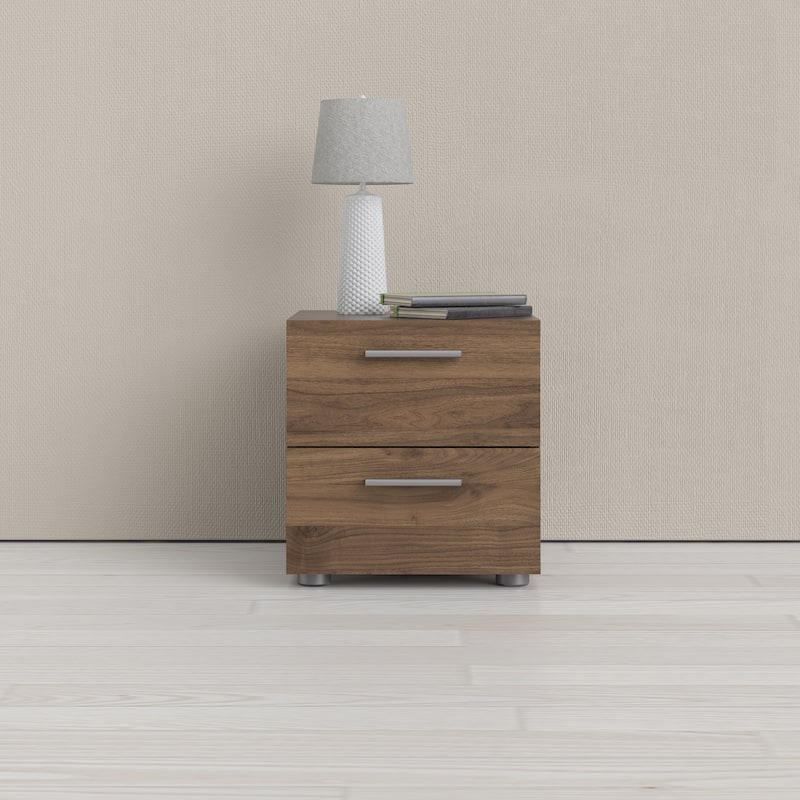 Porch & Den Angus Foiled 2-drawer Nightstand