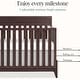 preview thumbnail 5 of 5, Evolur Atlas 5 in 1 Convertible Crib, Converts from Baby Crib to Toddler Bed