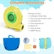 preview thumbnail 21 of 34, Costway Inflatable Water Slide Kids Bounce House Splash Pool