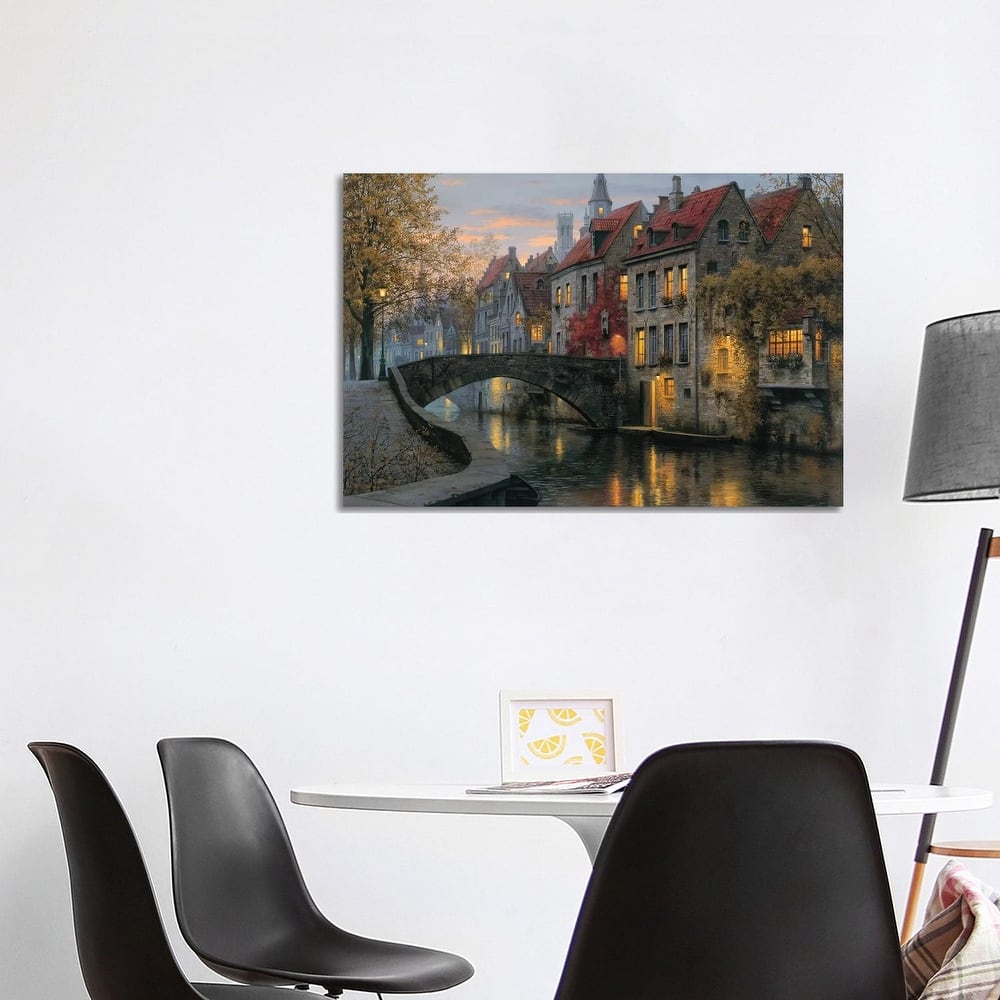 iCanvas "Silent Evening" by Evgeny Lushpin Canvas Print