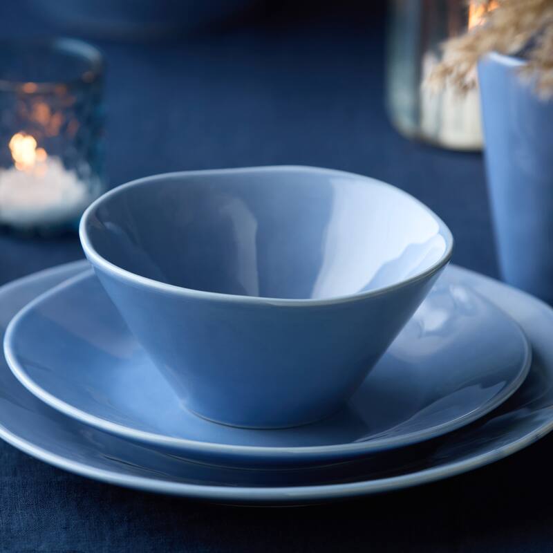 Certified International Cloudy Sky 6.25" Ice Cream/Dessert Bowls,Set of 4 - 6.25'' W x 6.25'' D x 3'' H