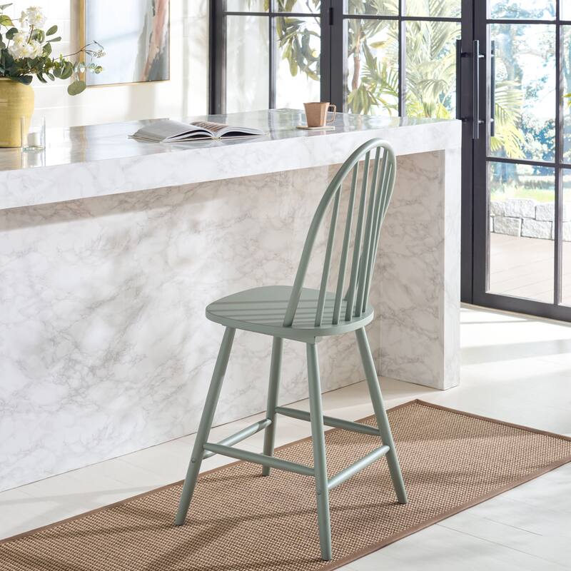 SAFAVIEH Home Omaha Counter Stool - 19"W x 20"D x 42"H