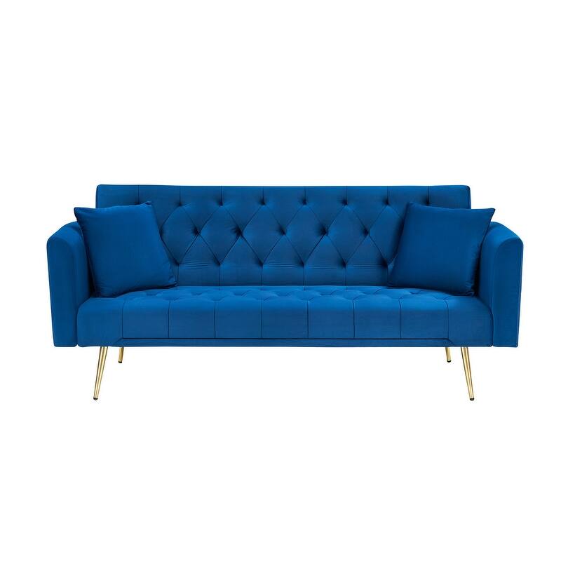 71" Convertible Double Folding Living Room Sofa Bed
