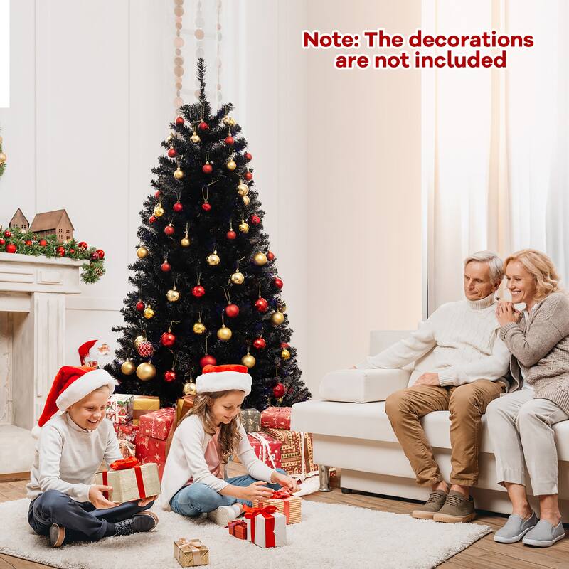 Gymax 6/7/8 Halloween Tree Artificial Decoration Tree w758/1040/1408 - See Details