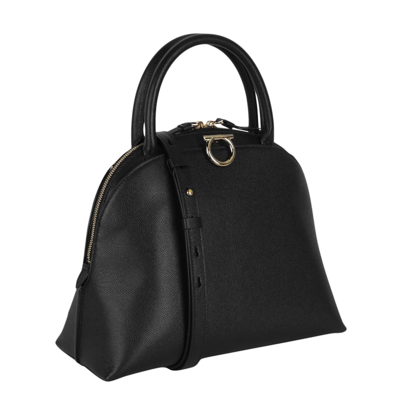 Ferragamo Gancini Medium Top Handle Bag