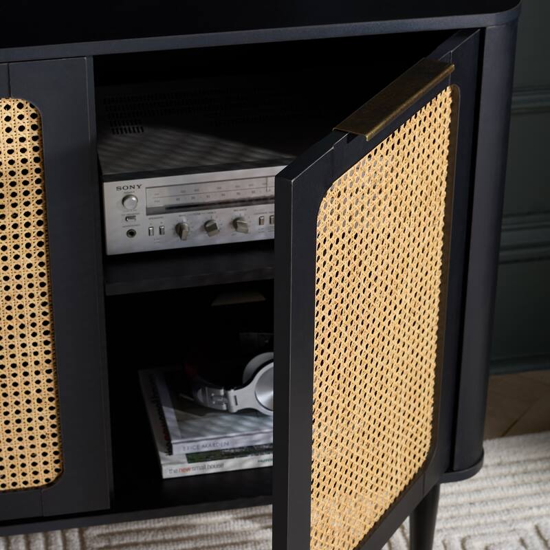 SAFAVIEH Home Brey 3-Door Sideboard/TV Stand - 55"W x 18"D x 32"H