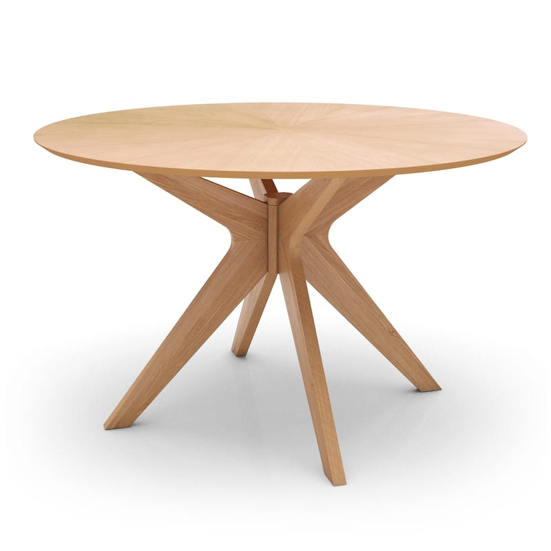 Brockton Round Dining Table - Oak