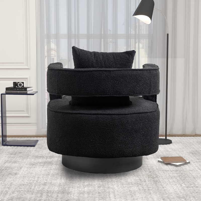 Swivel Accent Sofa Chair For Nursery, Club Chair Leisure Arm Chair For Lounge