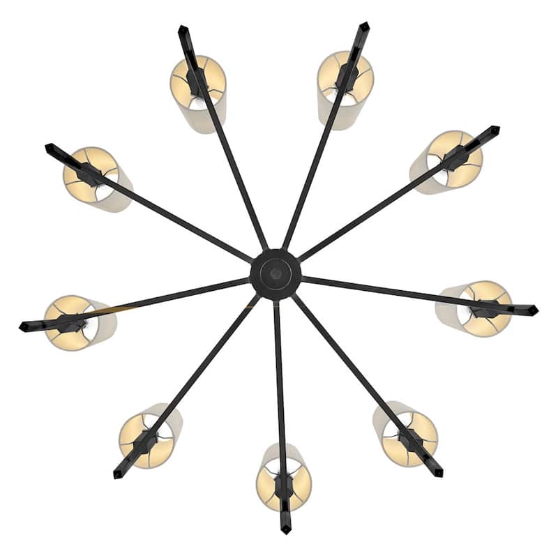 Hinkley Lighting 46456 Fenwick 9 Light 42" Wide Chandelier