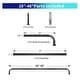 preview thumbnail 88 of 98, Energy-saving Wraparound Adjustable French Blackout Curtain Rod Set