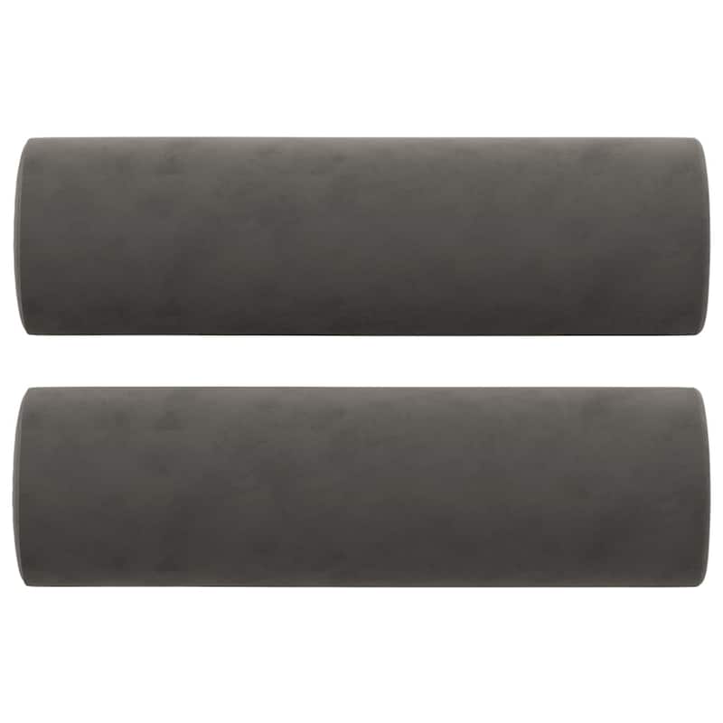 vidaXL Sofa Sectional Couch with Pillows and Cushions for Living Room Velvet