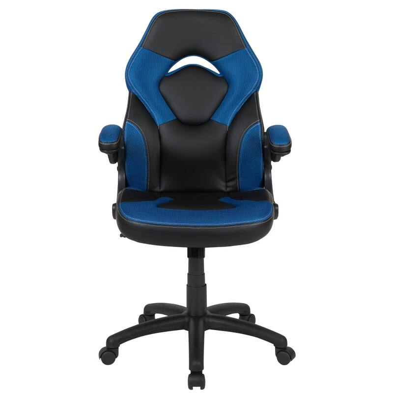 High Back Racing Style Ergonomic Gaming Chair with Flip-Up Arms