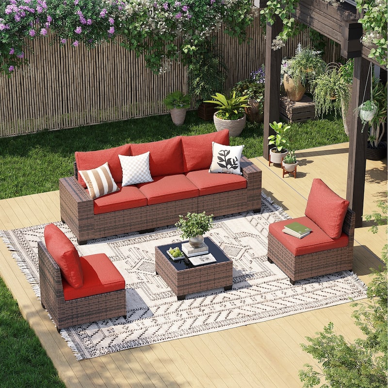 Patio Furniture Set , Outdoor Sectional Sofa Set