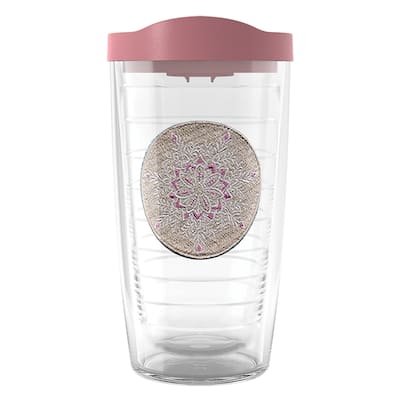 Tervis Christmas Holiday - Snowflake Patch Made in USA Double Walled Insulated Travel Tumbler, Frosty - 16oz