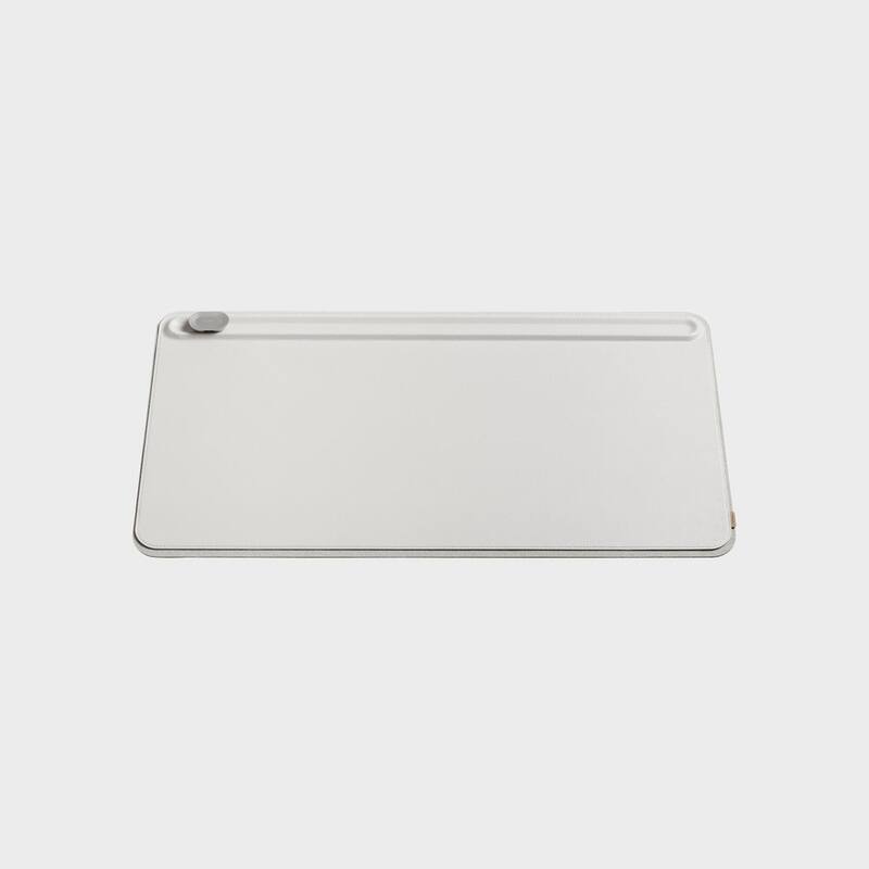 Orbitkey Desk Mat Premium Vegan Leather & Recycled PET Felt, Medium