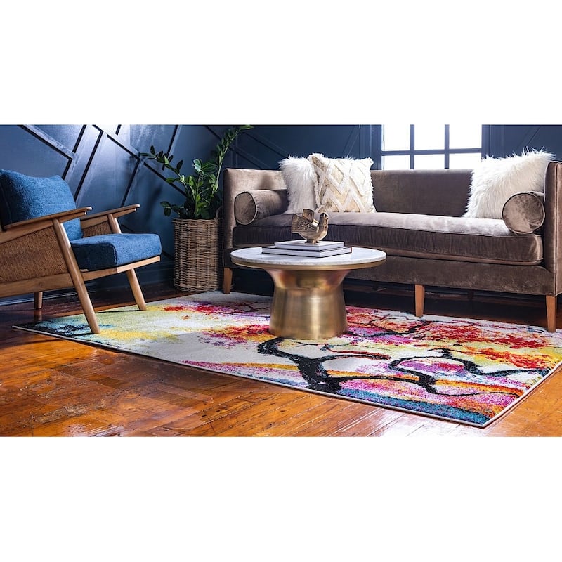 Contemporary Noach Collection Area Rug