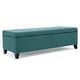 preview thumbnail 38 of 100, Mission Tufted Fabric Storage Ottoman Bench by Christopher Knight Home - 50.50"L x 18.75"W x 16.00"H
