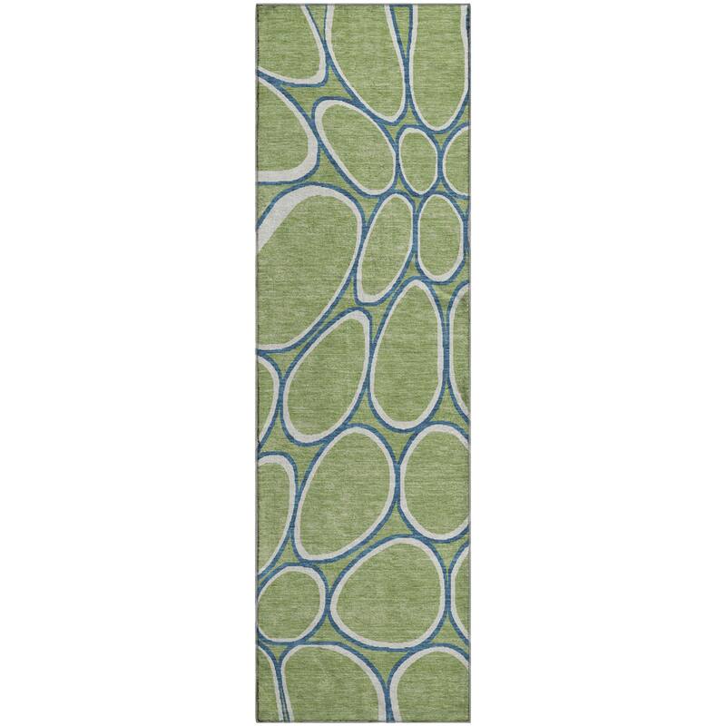Premium Washable Super Soft Contemporary Bubble Mayfield Rug