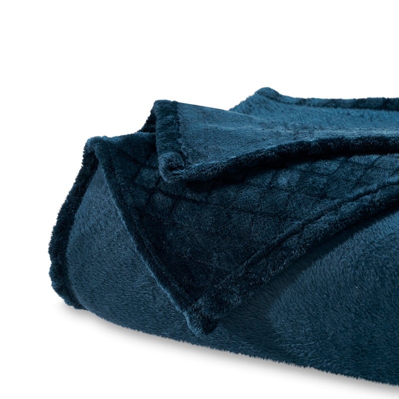 Superior Alaska Quilted Diamond Plush Fleece Blanket For Couch or Bed