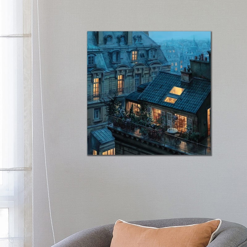 iCanvas "Rooftop Hideout" by Evgeny Lushpin Canvas Print - 26x26x1.5