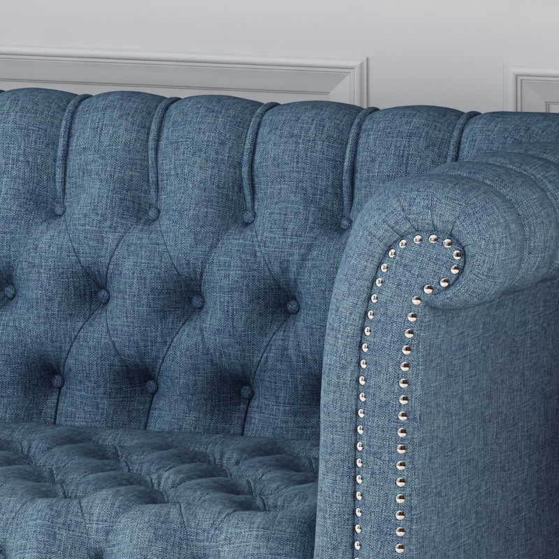 Barneyville Traditional Chesterfield Sofa by Christopher Knight Home