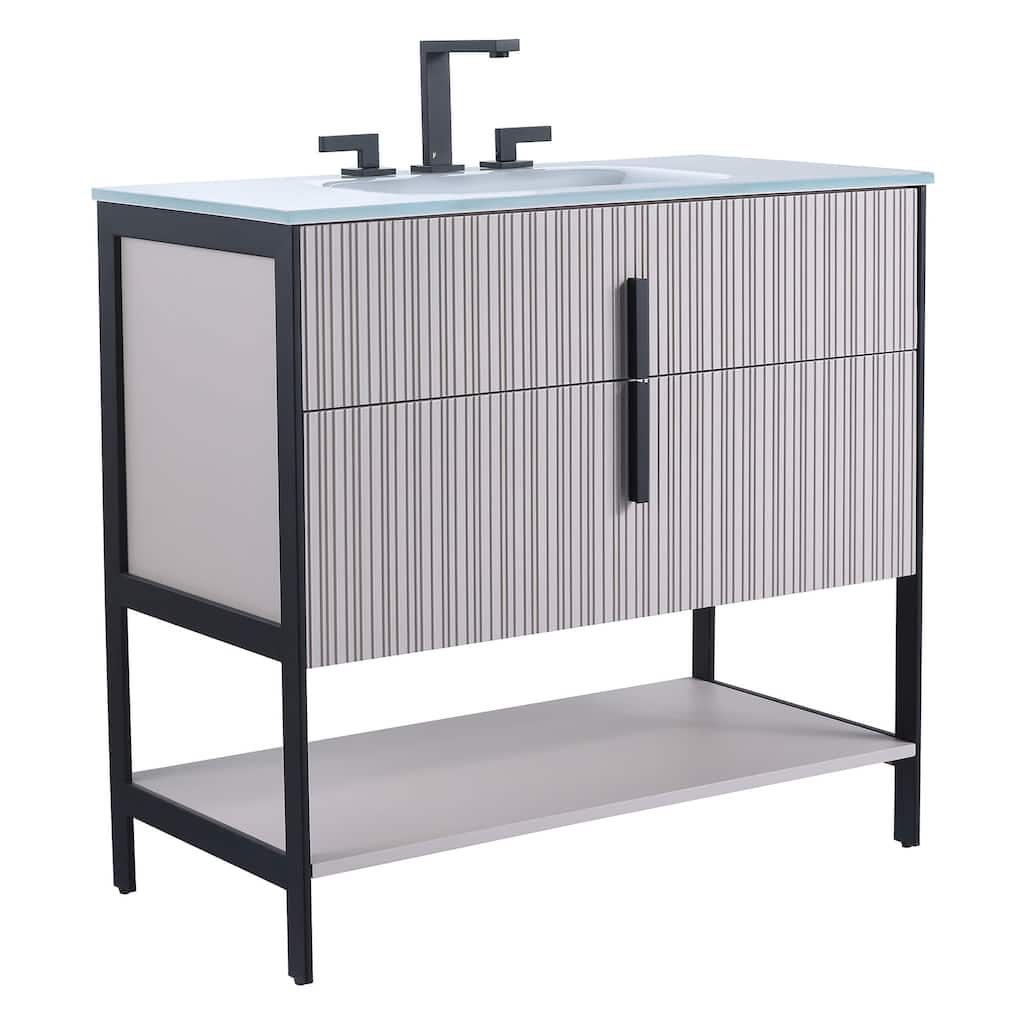 Fine Fixtures Serenity Modern bathroom vanity