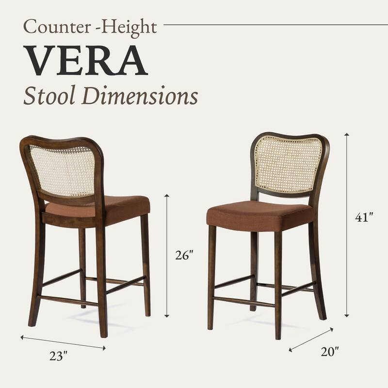 Maven Lane Vera Kitchen Dining Stool