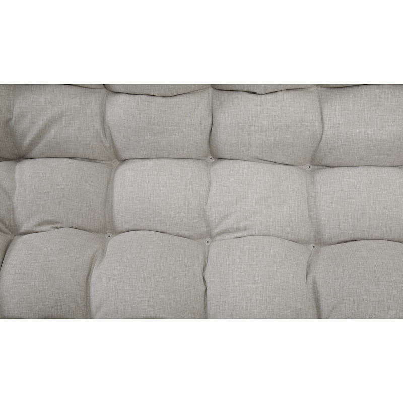 Patio Loveseat Sofa, Outdoor Wicker Loveseat with Luxury Thick Cushion, All-Weather Patio Furniture Set, Outdoor Glider Bench