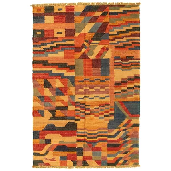 Shop Black Friday Deals On Flat Weave Sundance Multi Color Wool Kilim On Sale Overstock 31803372