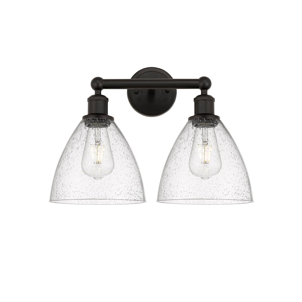 Innovations Lighting 616-2W-12-17 Bristol Vanity Bristol Glass 2 Light