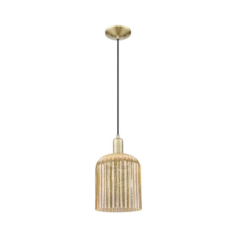 Innovations Lighting Endless Possibilities Arcadia - Bridal Veil - 1 Light 8" Cord Hung Mini Pendant