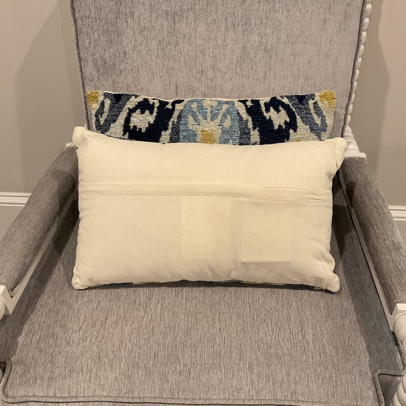 HERAT ORIENTAL Handmade Chenille Throw Pillow