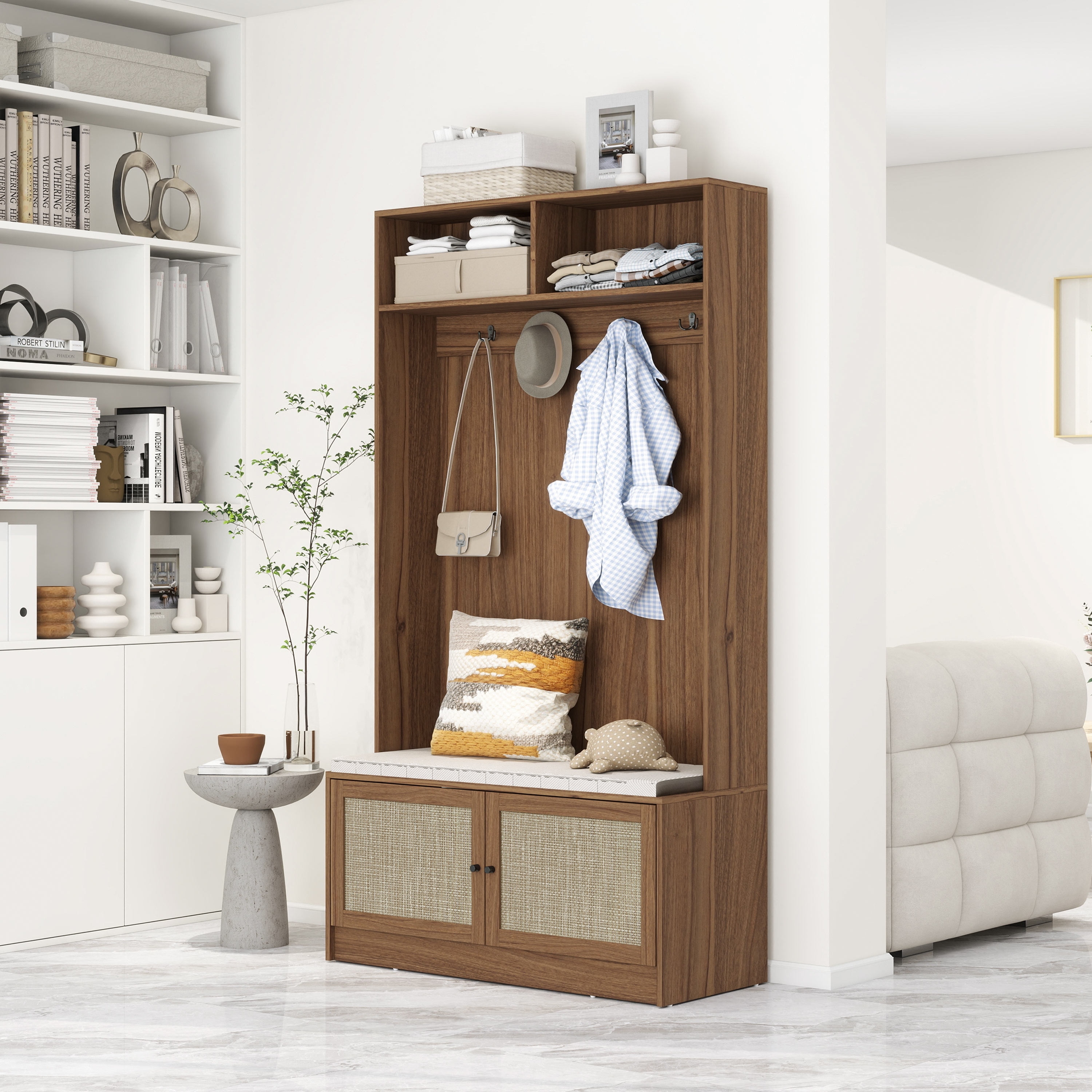 Mid Century Modern Hall Trees Bed Bath Beyond