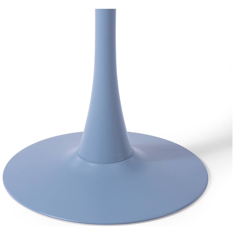 Frond and Form 23.5 Inch Outdoor Steel Dining Table