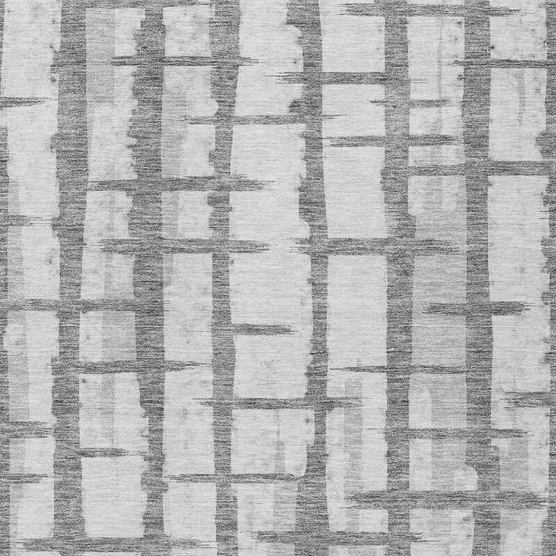 HomeRoots Striped Transitional Rectangle Outdoor Rug