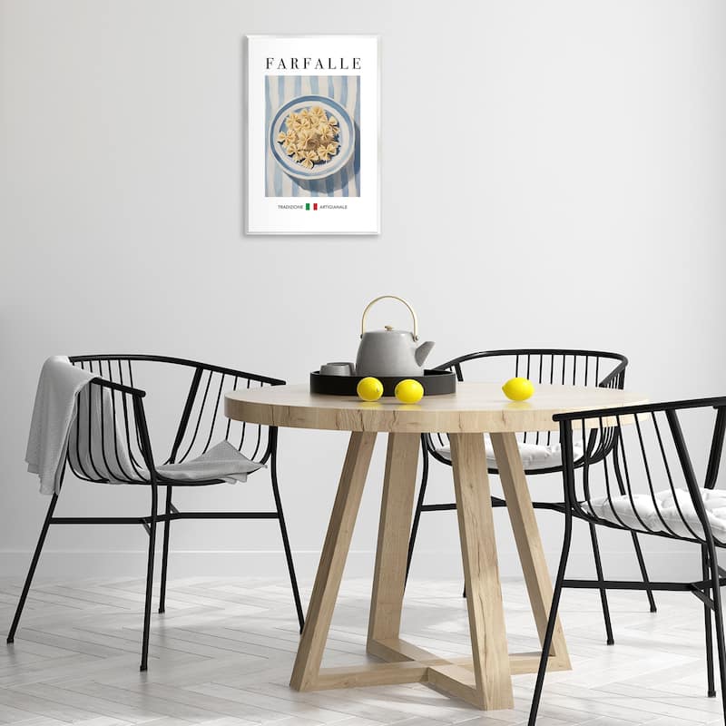 Stupell Traditional Farafalle Pasta Wall Plaque Art Design By Andreas Magnusson