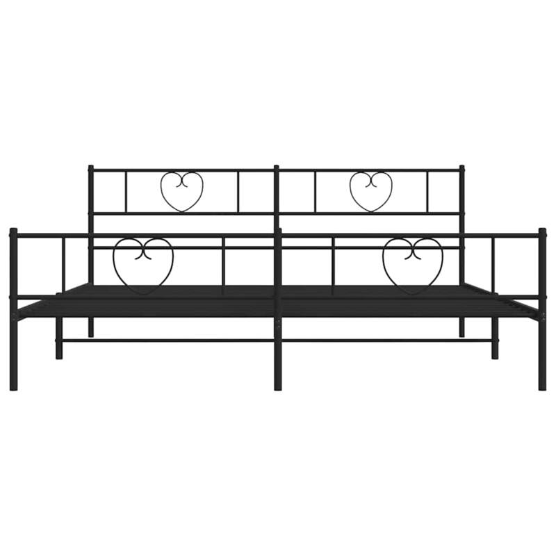 vidaXL Metal Bed Frame, No Mattress
