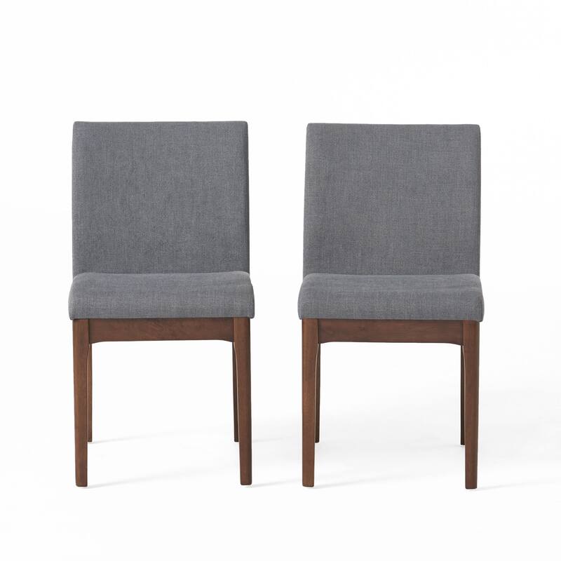 Smyrna Upholstered Dining Chairs (Set of 2) by GDFStudio - N/A