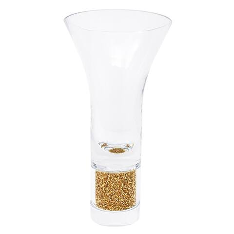 Sparkles Home Rhinestone Small Crystal-Filled Vase
