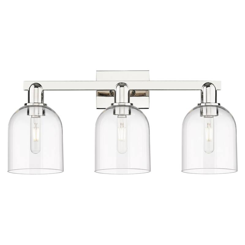 Innovations Lighting 716-3W-12-25 Bella Vanity Bella 3 Light 25" Wide - Polished Nickel / Clear