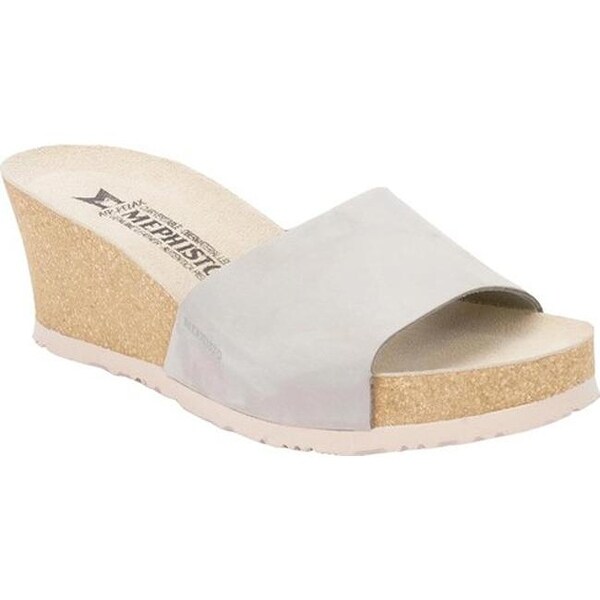 light grey wedge shoes