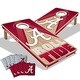 preview thumbnail 1 of 5, Alabama Crimson Tide NCAA 2x4 Professional Cornhole Board Set Include Carrying Case